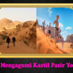 Mengagumi Kastil Pasir Yordania